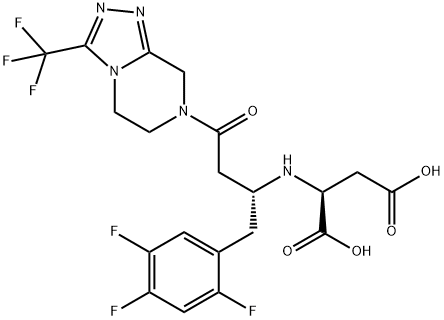 Sitagliptin Impurity 21 Struktur