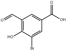 3-溴-5-甲酰基-4-羟基苯甲酸, 2088869-55-8, 结构式