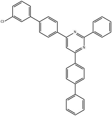 4-([1,1-联苯] -4-基)-6-(3-氯-[1,1-联苯] -4-基)-2-苯基嘧啶
