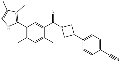 FASN inhibitor 1, 2097262-60-5, 结构式