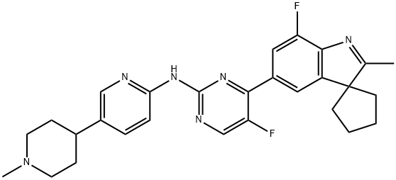 CDK4/6/1 Inhibitor Structure