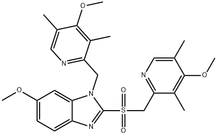 Esomeprazole Impurity 17, 2101206-41-9, 结构式