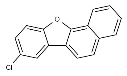 8-氯萘并[1,2-B]苯并呋喃 结构式
