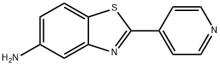 5-Benzothiazolamine, 2-(4-pyridinyl)- Structure