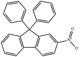 9,9-二苯基-2-硝基芴 结构式