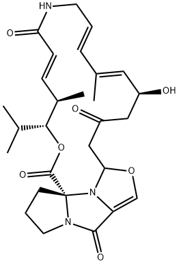 (-)-Virginiamycin M2 Struktur