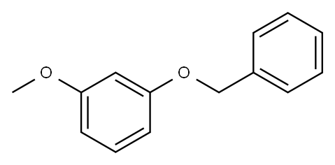 1-(Benzyloxy)-3-methoxybenzene Struktur