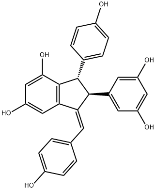 parthenocissin A Struktur