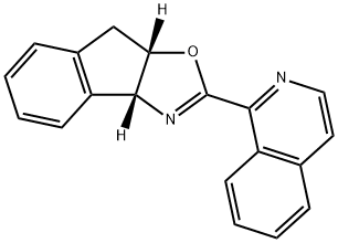 (3AR,8AS)-2-(异喹啉-1-基)-3A,8A-二氢-8H-茚并[1,2-D]噁唑 结构式