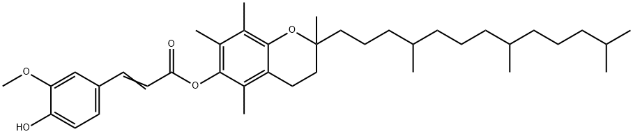 alpha Tocopheryl Ferulate 结构式