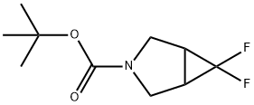 6,6-二氟-3-氮杂双环[3.1.0]己烷-3-羧酸叔丁酯, 2129647-30-7, 结构式