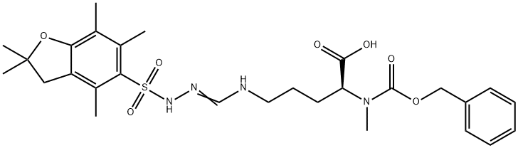 Z-N-Me-Arg(pbf)-OH,2135655-88-6,结构式
