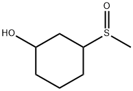 Cyclohexanol, 3-(methylsulfinyl)-, 2138126-09-5, 结构式