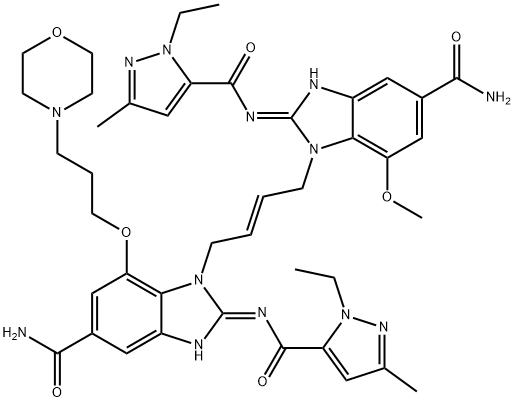 DIABZI STING AGONIST-1 (TAUTOMERISM), 2138498-18-5, 结构式