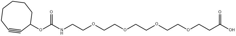 SCO-PEG4-COOH 结构式