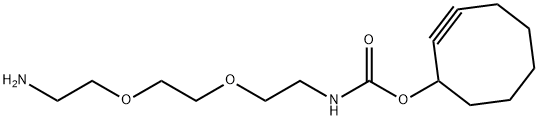 SCO-PEG2-NH2 Structure