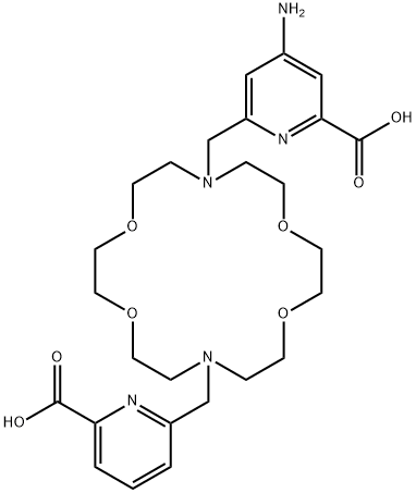 Macropa-NH2,2146095-13-6,结构式