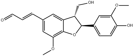 Balanophonin, (+)- Structure