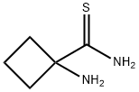 Cyclobutanecarbothioamide, 1-amino- Struktur