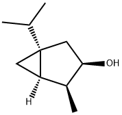 Bicyclo[3.1.0]hexan-3-ol, 4-methyl-1-(1-methylethyl)-, (1S,3R,4S,5R)- Struktur