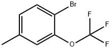 4-溴-3-三氟甲氧基甲苯,2166854-28-8,结构式