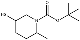tert-butyl
2-methyl-5-sulfanylpiperidine-1-carboxylate Structure