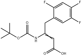 西他列汀杂质 结构式