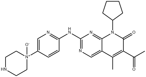 Palbociclib Impurity N-Oxide Struktur