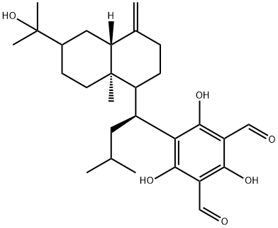 大果桉醛 K, 218290-59-6, 结构式