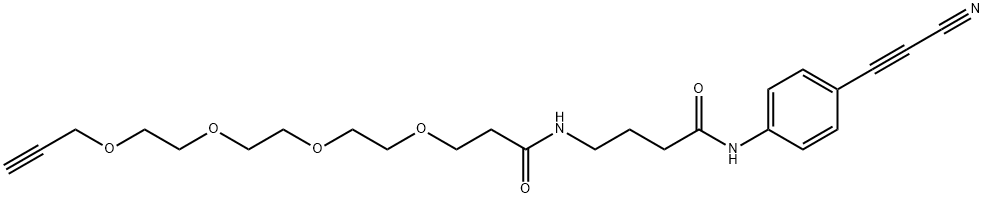 APN-C3-PEG4-ALKYNE, 2183440-36-8, 结构式