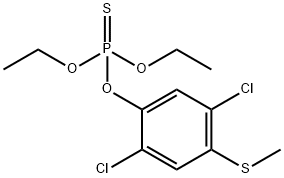 Thiophosphorsäure-O-(2,5-dichlor-4-(methylthio)-phenyl-O,O-diethylester