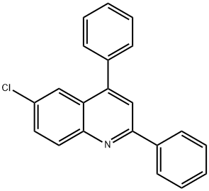 Quinoline, 6-chloro-2,4-diphenyl-