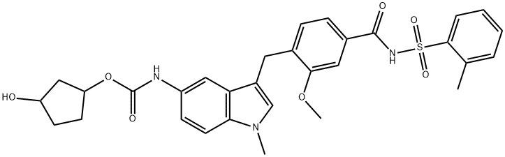 Zafirlukast M6 Metabolite Structure