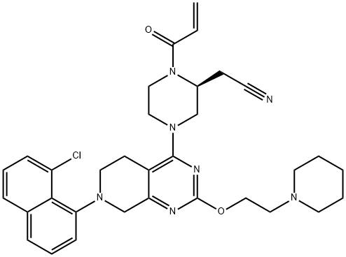 KRas G12C inhibitor 4 Struktur