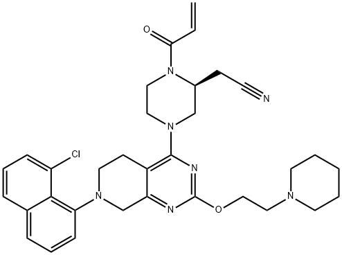 KRas G12C inhibitor 4 Structure