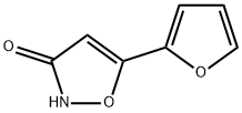 3-Isoxazolol,5-(2-furyl)-(8CI) Structure