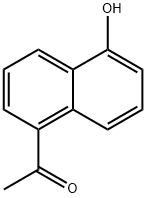 Ethanone, 1-(5-hydroxy-1-naphthalenyl)- Structure