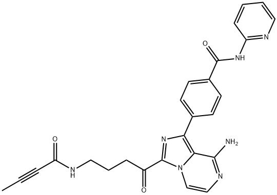 阿可替尼代谢物27,2230757-47-6,结构式