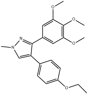 Tubulin inhibitor 1 Structure