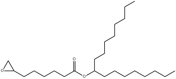 十七烷-9-基6-(环氧乙烷-2-基)己酸酯 结构式