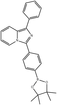 2247546-38-7 1-苯基-3-(4-(4,4,5,5-四甲基-1,3,2-二氧杂环戊硼烷-2-基)苯基)咪唑并[1,5-A]吡啶