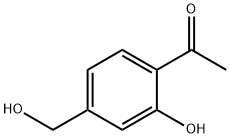 1-[2-Hydroxy-4-(hydroxymethyl)phenyl]ethanone Structure