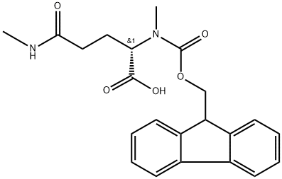 N2-Fmoc-N2,N5-dimethyl-L-glutamine Struktur