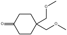 4,4-双(甲氧基甲基)环己酮, 2256033-34-6, 结构式