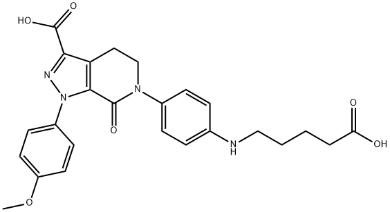 Apixaban Impurity 24 Struktur