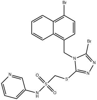 URAT1 inhibitor 1 Struktur