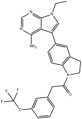 RIPK1-IN-7 化学構造式