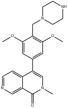 BRD7-IN-1 free base Struktur