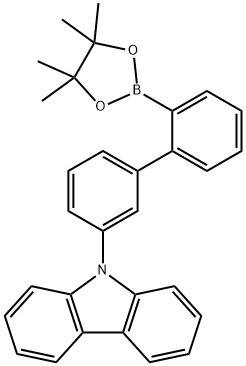 2321516-26-9 9H-Carbazole, 9-[2'-(4,4,5,5-tetramethyl-1,3,2-dioxaborolan-2-yl)[1,1'-biphenyl]-3-yl]-