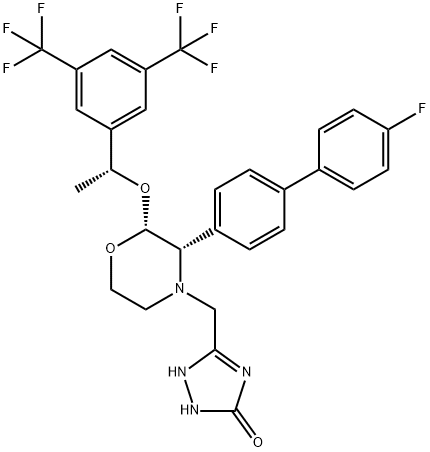 阿瑞匹坦EP杂质C, 2348441-63-2, 结构式